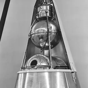 Print of Sputnik 2 Cut-away Model