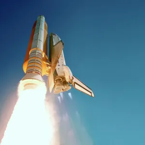 STS-99 Space Shuttle Launch Print