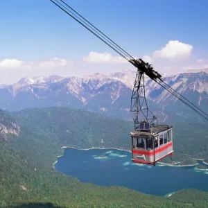Punto de vista desde la Zugspitze