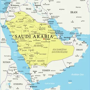 Saudi Arabia Reference Map Saudi Arabia Reference Map