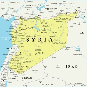 Syria Reference Map Syria Reference Map