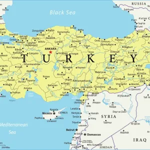 Turkey Reference Map Turkey Reference Map
