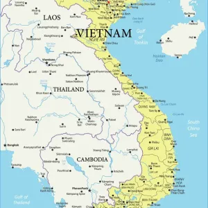 Vietnam Reference Map Print (Reference Maps)