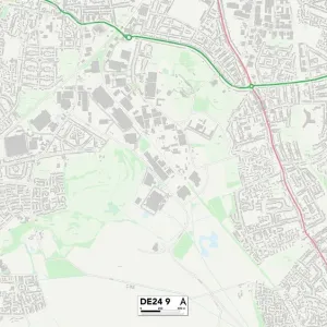 Derby DE24 9 Print Map Sector Map