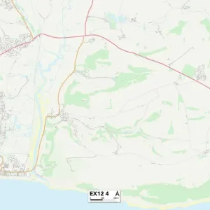 Exeter EX12 4 Map