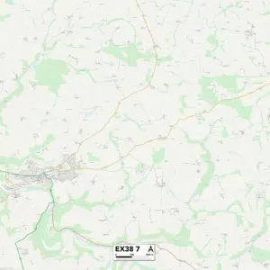 Exeter EX38 7 Map
