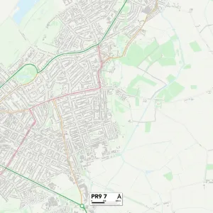 Sefton PR9 7 Print Map Sector