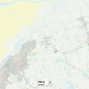 Sefton PR9 8 Print Map Sector