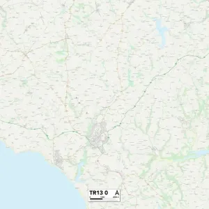Cornwall TR13 0 Map