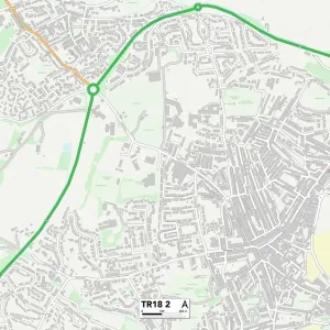 Cornwall TR18 2 Map