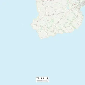Cornwall TR19 6 Map