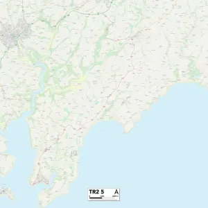 Cornwall TR2 5 Map