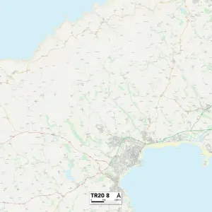 Cornwall TR20 8 Map