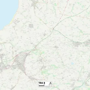 Cornwall TR4 8 Map
