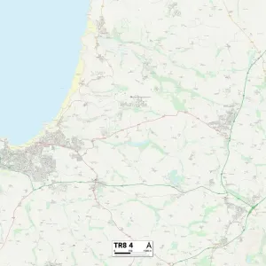 Cornwall TR8 4 Map