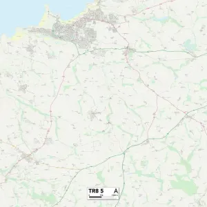 Cornwall TR8 5 Map