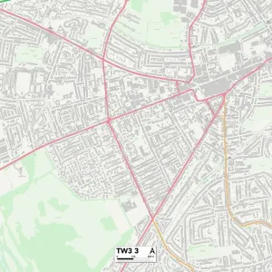 Hounslow TW3 3 Map