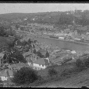 Looe Print from West Looe Downs