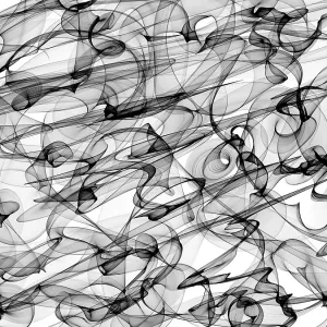 Abstract generated black and white pattern background