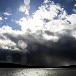 Rayo de sol brillante