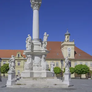Trinity Column Print, Tvr?a, Osijek-Baranja County, Croatia