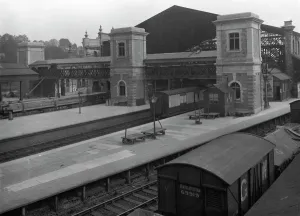 Isambard Kingdom Brunel Imprime: Estación de Exeter San David, Devon, circa 1912