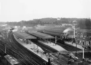 Isambard Kingdom Brunel Imprime: Estación de Exeter San David, Devon, alrededor de 1914