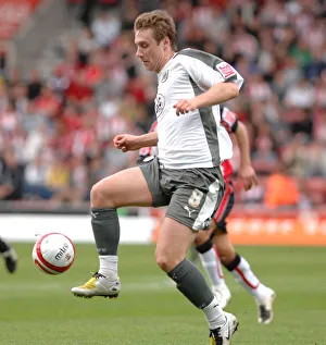 Soccer Player In Action Imprime: Noble Run