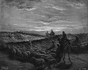 Old Testament Events Imprime: Abraham Migrates