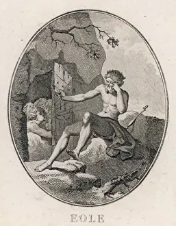 Ancient Greek Gods And Goddesses Imprime: AEOLUS