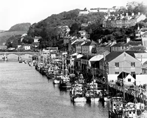Visión aérea de Looe, Cornuallesa