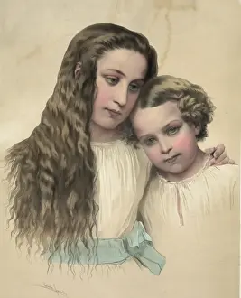 Sisterly Love Images Imprime: Affection