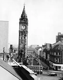 Torre Victoria Imprime: Reloj de Albert, Belfast.