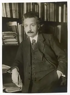 Albert Einstein Imprime: Albert Einstein, theoretical physicist