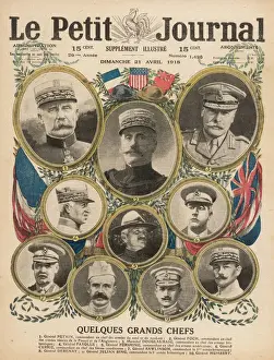 Generales Y Líderes Imprime: Comandantes Aliados de la Primera Guerra Mundial