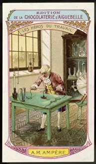 Mathematician Scientist Imprime: Ampere at Work