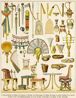 Daily Life In Ancient Egypt Imprime: Ancient Egyptian objects