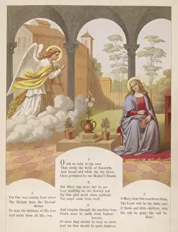 Annunciation Art Imprime: The Annunciation