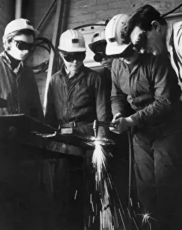 Historical Mining Industry Imprime: Apprentice Miners / 1966