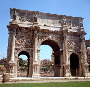 Arch Of Constantine Rome Imprime: Arch of Constantine