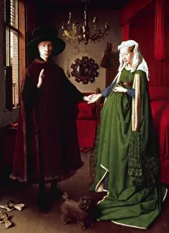 Inglaterra Imprime: El retrato del Arnolfini por Van Eyck