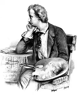 Ary Scheffer Artist Imprime: Ary Scheffer
