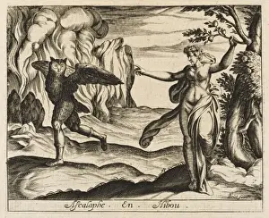 Zeus Mythology Imprime: Ascalaphius into Owl
