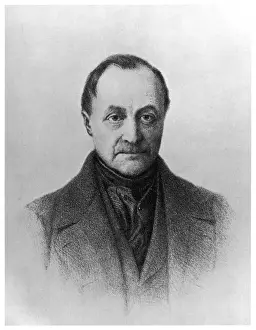 Historical Figure Prints Online Imprime: Auguste Comte / Toulliou