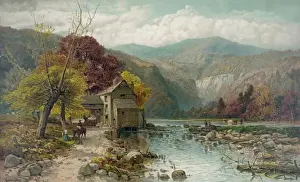 Autumn In America Imprime: Autumn in Cattskills