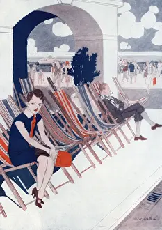 Reginald Higgins Artwork Imprime: Avoiding the Crush by Reginald Higgins