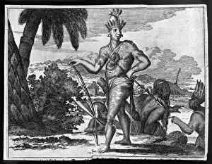 Native American Tribes Imprime: Aztec Natives