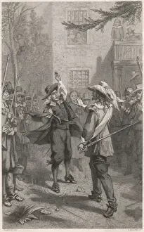 American Colonial History Images Imprime: Bacon and Berkeley