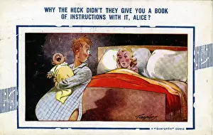 England Historical Images Imprime: Bamforth Comic Postcard