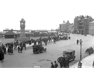 Early 1900s Motor Cars Imprime: Bangor